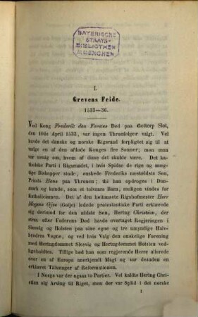 Den dansk-norske Sőmagts Historie 1535 - 1700, 1