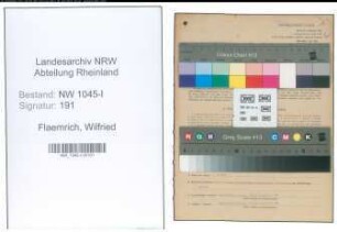 Entnazifizierung Wilfried Flaemrich , geb. 13.04.1900 (Ingenieur)