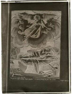 Kupferstich aus der Bibel, Wittenberg, 1626