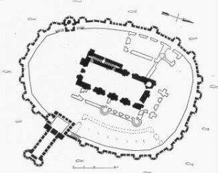 Gent, Château des Comtes de Flandre (Gravensteen), Grundriss