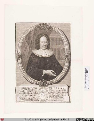 Bildnis Johann Jacob Pfitzer