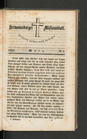 No. 3. März. 1858.
