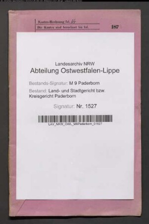 Erblasser: Möhring, Wilhelm: