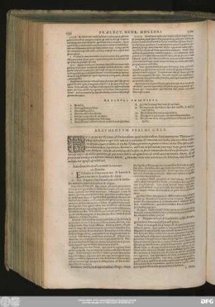 Argumentum Psalmi CXLV.