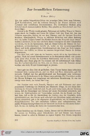 12: Zur freundlichen Erinnerung