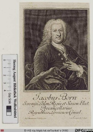 Bildnis Jacob Heinrich Born