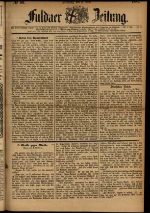 Ausgabe vom Dienstag, den 05. Mai 1885.