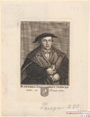 Barthel Lorenz (I.) Schwab; gest. 1570