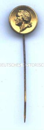 Anstecknadel zur Lessing-Medaille in Gold