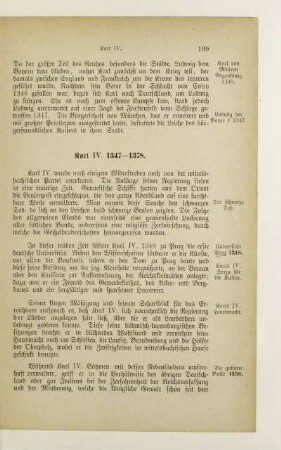 Karl IV. 1347 - 1378