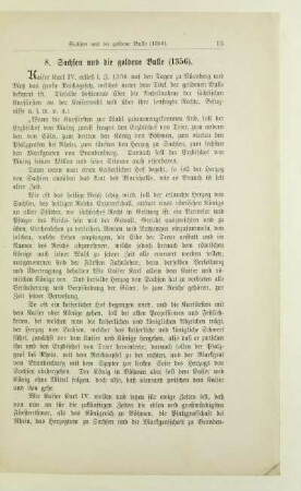 8. Sachsen und die goldene Bulle (1356)