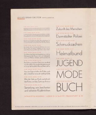 Leichte Erbar-Grotesk