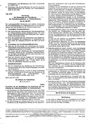 Berichtigung ; [Mitteilungen]