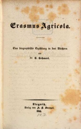 Erasmus Agricola