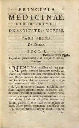 Principia medicinae