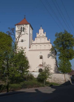 Katholische Kirche Sankt Stanislaus und Sankt Margaretha, Janowiec (Lublin), Polen