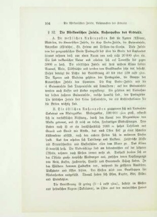 Die Afrikanischen Inseln, Außenposten des Erdteils