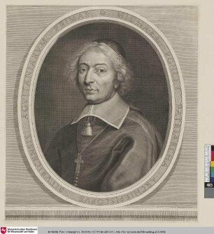 MICHAEL PONCET PATRIARCHA ARCHIEPISCOPVS BITVRICENSIS AQUITANIARVM PRIMAS