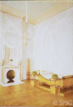 Berlin, Schloss Charlottenburg, Neuer Flügel, Schlafzimmer der Königin Luise (Anziehzimmer König Friedrich Wilhelms II.), R. 347.