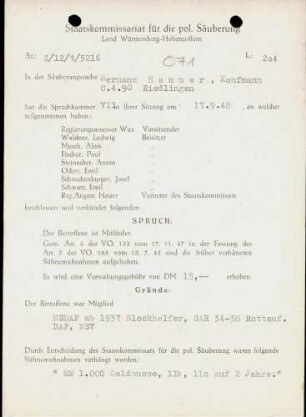 Hammer, Hermann