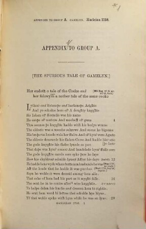 The Hengwrt ms of Chaucer's Canterbury tales, 2