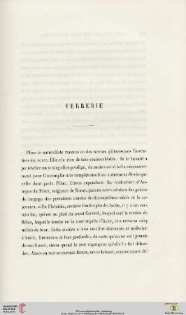 Verrerie