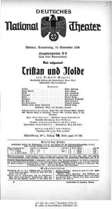 Tristan und Isolde