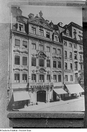Barockhaus "Kochs Hof", Markt 3 (Reproduktion)