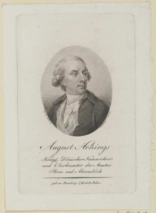 Bildnis des August Hennings