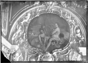 Karlsruhe Schloss 1. Obergeschoss - Corps de Logis - Marmorsaal Gemälde von Joseph Melling (1759-1760)