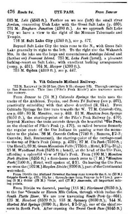 Viâ Colorado Midland Railway