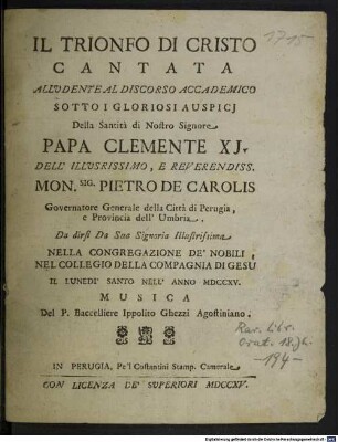 Il trionfo di Cristo