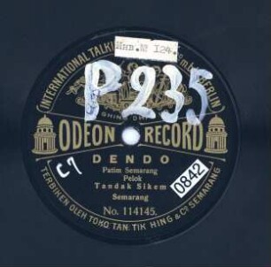 Titel A: Dendo Titel B: Sendon kuner piti