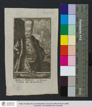 Osman Pacha, cy devant Comte De Bonneval