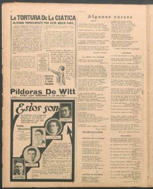 Algunos versos
