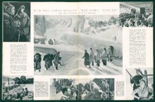 Mientras Capra realiza "Horizonte perdido" : Una nota fotográfica de Irving Lippman