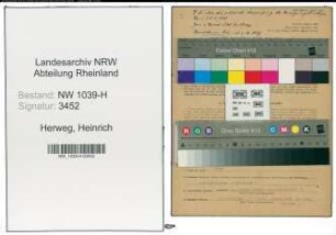 Entnazifizierung Heinrich Herweg , geb. 15.04.1906 (Beamter)