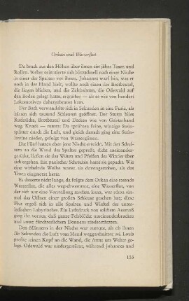 Orkan und Wasserflut