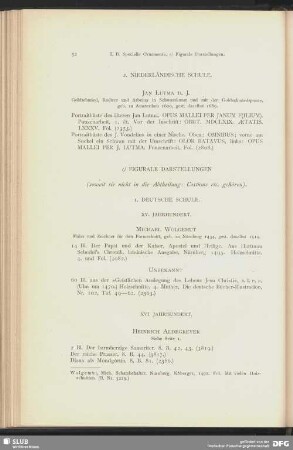 c) Figurale Darstellungen (soweit sie nicht in die Abteilung: Costüme etc. gehören)