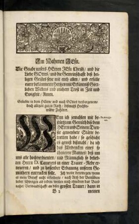 7-25, Christliche Leich-Predigt