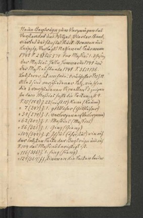 [Eingeklebte handschriftliche Eintragungen.]