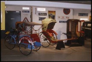 Taxiausstellung 1993, Beförderungsmittel ohne Motor