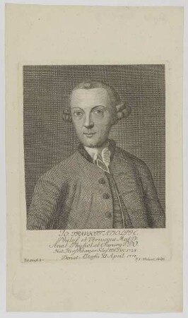 Bildnis des Jo. Traugott Adolph
