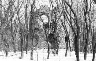 Schöpstal-Kunnersdorf. Ruine der Holländermühle auf dem Kapellenberg