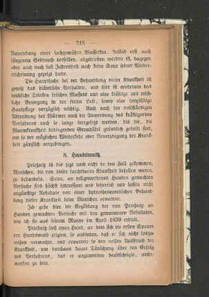 8. Hundswuth.