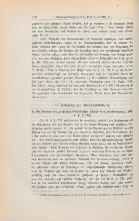 C. Vorschläge zur Civilprozeßordnung