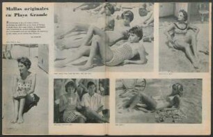 Mallas originales en Playa Grande