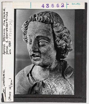 Münster, Landesmuseum: Apostel Johannes vom ehem. Portal der Überwasserkirche