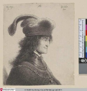[Brustbild eines Mannes; Bust of a Man; Buste de vieillard]