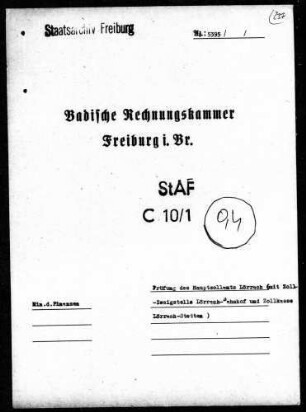 Hauptzollamt Lörrach (mit Zweigstelle Lörrach-Bahnhof und Zollkasse Lörrach-Stetten)